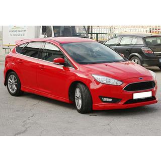 Boční prahy DPT (SD, 2015-2017, černý lesk) Ford Focus III 2011–2017 fotografie 2