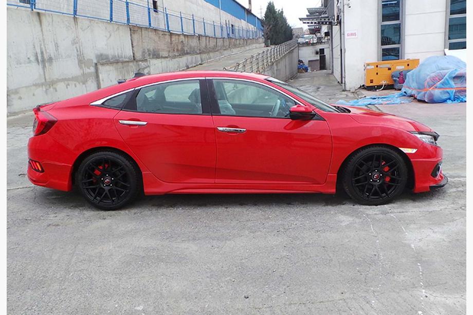 Honda Civic Sedan X 2016–2021 Boční prahy DPT V-3 (k lakování) Fotografie 1