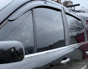 Renault Scenic/Grand 2003–2009 Nerezové lišty oken (sada 4 ks) fotografie 1