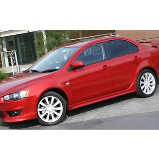 Boční prahy DPT (k lakování) Mitsubishi Lancer X 2008– fotografie 1