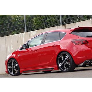 Boční prahy DPT V-2 (černý lesk) Opel Astra J 2009–2015 fotografie 2