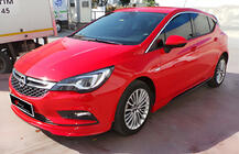 Opel Astra K 2016–2021 Boční prahy DPT V-1 (černý lesk) fotografie 1