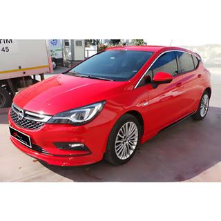 Boční prahy DPT V-1 (černý lesk) Opel Astra K 2016–2021