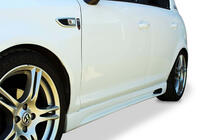Opel Corsa D 2007–2014 Boční prahy DPT V-2 (černý lesk) fotografie 1