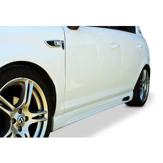 Boční prahy DPT V-2 (černý lesk) Opel Corsa D 2007–2014 fotografie 1