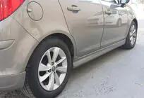 Opel Corsa D 2007–2014 Boční prahy DPT V-3 (černý lesk) fotografie 1