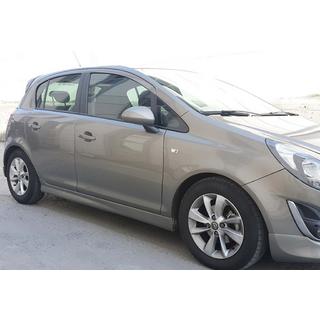 Boční prahy DPT V-3 (černý lesk) Opel Corsa D 2007–2014 fotografie 2