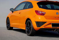 Seat Ibiza 2010–2017 Boční prahy DPT V-1 (Coupe, černý lesk) fotografie 2