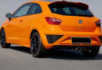 Seat Ibiza 2010–2017 Boční prahy DPT V-1 (Coupe, černý lesk) fotografie 5