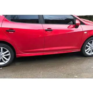 Boční prahy DPT V-3 (černý lesk) Seat Ibiza 2010–2017 fotografie 1
