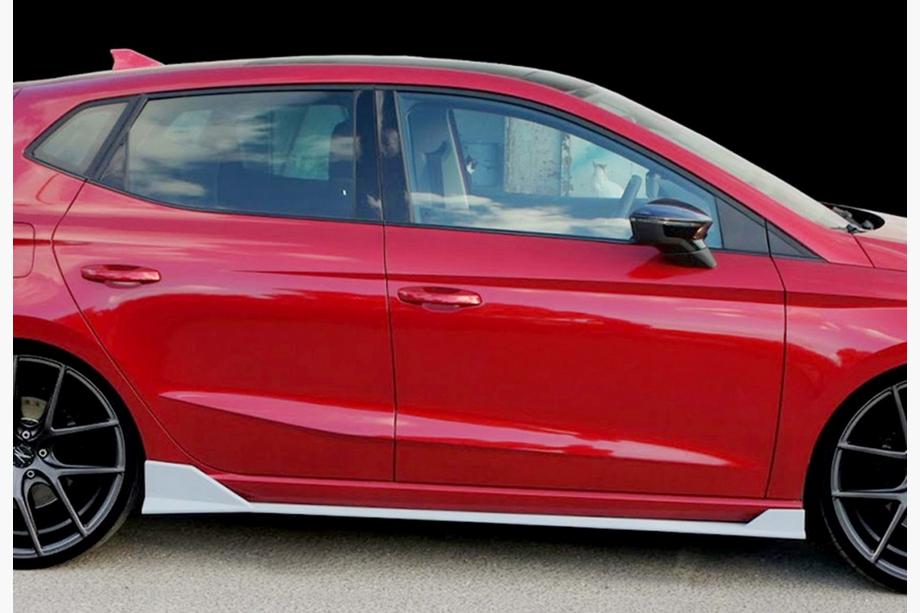 Seat Ibiza 2017– Boční prahy DPT V-2 (černý lesk) Image