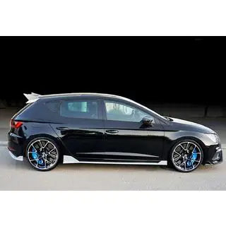 Boční prahy DPT V-3 (2017-2020, černý lesk) Seat Leon 2013–2020 fotografie 4