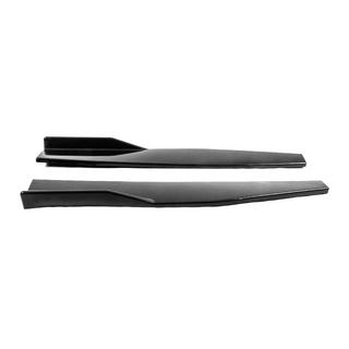 Univerzální nástavce na boční prahy DPT Aero Black (černý lesk) fotografie 4