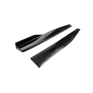 Univerzální nástavce na boční prahy DPT Aero Black (černý lesk) fotografie 3