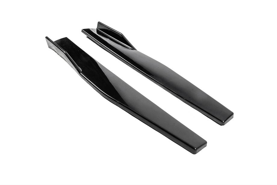 Univerzální nástavce na boční prahy DPT Aero Black (černý lesk) Fotografie 5