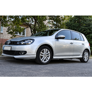Boční prahy DPT V-1 (HB, k lakování) Volkswagen Golf 6 2008–2014 fotografie 1