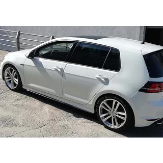 Boční prahy DPT V-2 (černý lesk) Volkswagen Golf 7/E-Golf 2012–2020 fotografie 4