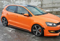Volkswagen Polo 2010–2017 Boční prahy DPT V-4 (k lakování) fotografie 2