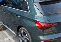Audi A3 2012–2020 Kryty zadních oken DPT V-1 (černý lesk, 2 ks) fotografie 2
