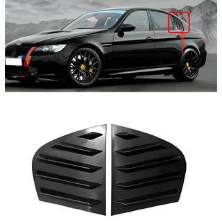 Kryty zadních oken DPT (černý lesk, 2 ks) BMW řady 3 E90/E91 2005–2011 fotografie 1