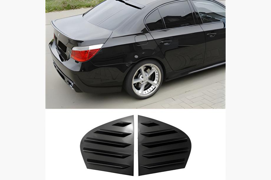 BMW řada 5 E60/E61 2003–2010 Kryty zadních oken DPT (černý lesk, 2 ks) Image