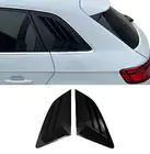 Audi A3 2012–2020 Kryty zadních oken DPT V-2 (černý lesk, 2 ks) fotografie 1