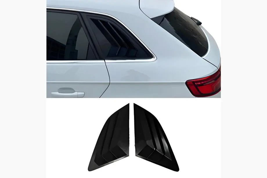 Audi A3 2012–2020 Kryty zadních oken DPT V-2 (černý lesk, 2 ks) Image