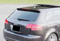 Audi A3 2003–2012 Spoiler DPT V-4 (černý lesk) fotografie 2