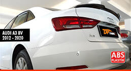 Audi A3 2012–2020 Spoiler DPT V-5 (černý lesk) fotografie 3