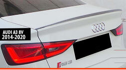 Audi A3 2012–2020 Spoiler DPT V-6 (2014-2020, černý lesk) fotografie 1