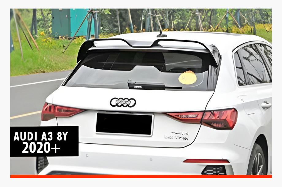 Audi A3 2020– Spoiler DPT V-2 (HB, černý lesk) Image
