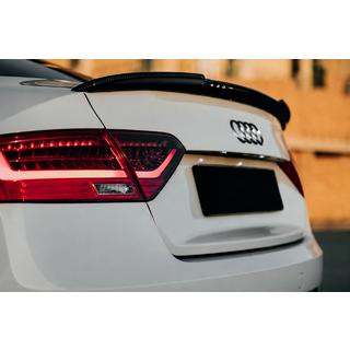 Spoiler DPT V-1 (pro sedan, černý lesk) Audi A5 2007–2015 fotografie 1