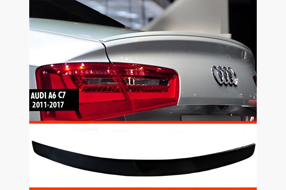 Audi A6 C7 2011–2018 Spoiler DPT V1 (Sedan, černý lesk) Fotografie 1