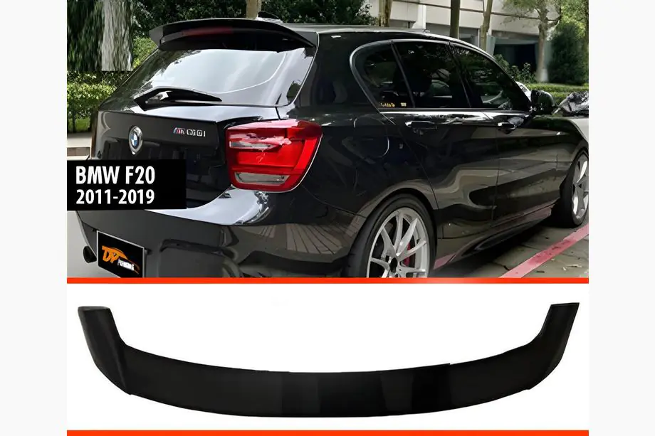 BMW řada 1 F20/F21 2011–2019 Spoiler DPT V2 (pro F20/F21, černý lesklý) Fotografie 6