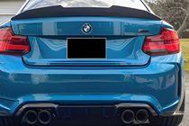 BMW řady 2 F22/F23 2014–2021 Spoiler PSM Style (pro F22, lesklá černá) fotografie 1