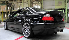 BMW řada 3 E46 1998–2006 Spoiler CSL-Style (pro Coupé, černý lesk) fotografie 1