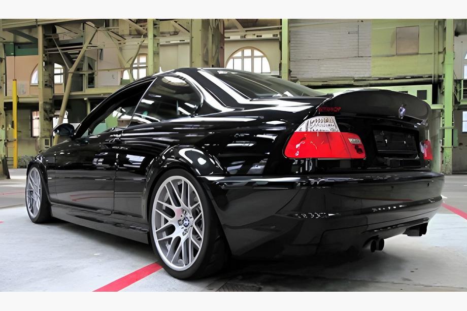 BMW řada 3 E46 1998–2006 Spoiler CSL-Style (pro Coupé, černý lesk) Image
