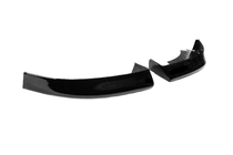BMW řada 3 E46 1998–2006 Přední lip spoiler na nárazník Flap DPT (lesklá černá) fotografie 5