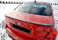BMW řada 3 F30/F31 2012–2019 Spoiler ve stylu MXD (pro F30/F80, lesklá černá) fotografie 1