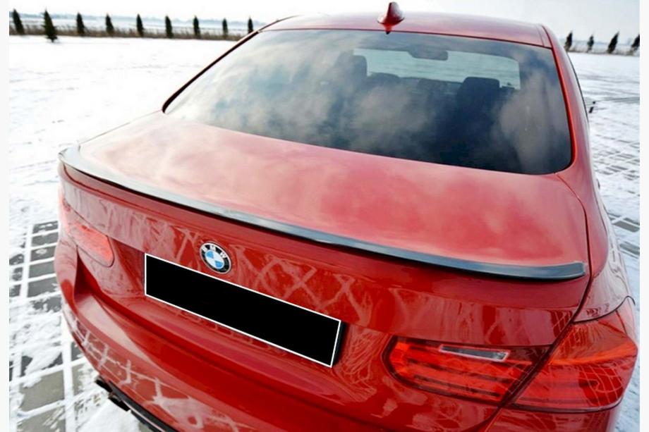 BMW řada 3 F30/F31 2012–2019 Spoiler ve stylu MXD (pro F30/F80, lesklá černá) Image