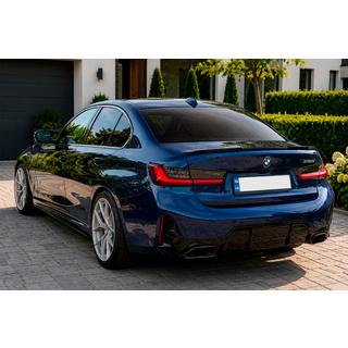 Spoiler M3-Style (pro G20/G80, černý lesk) BMW řada 3 G20/G21 2018– fotografie 2