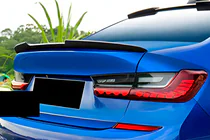 BMW řada 3 G20/G21 2018– Spoiler ve stylu M4 (pro G20/G80, černý lesk) fotografie 1
