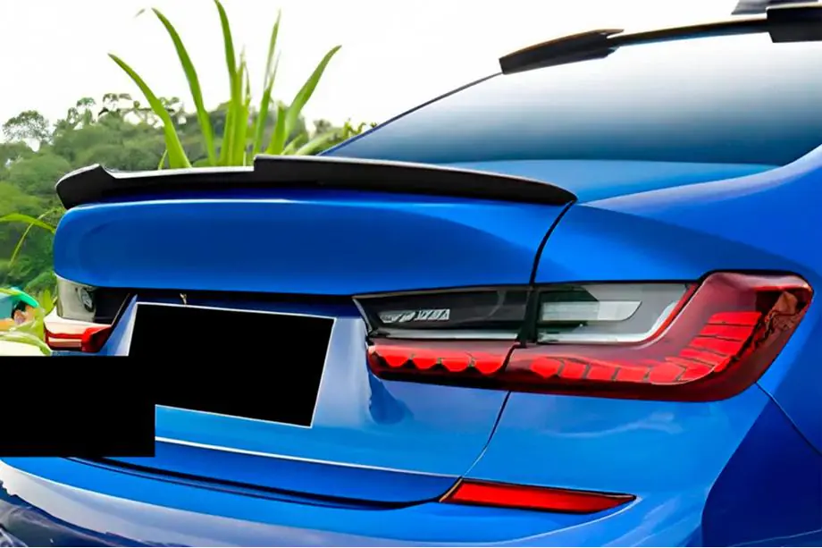BMW řada 3 G20/G21 2018– Spoiler ve stylu M4 (pro G20/G80, černý lesk) Image