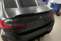 BMW řada 3 G20/G21 2018– Spoiler ve stylu PSM (pro G20/G80, lesklá černá) fotografie 2
