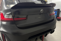 BMW řada 3 G20/G21 2018– Spoiler ve stylu PSM (pro G20/G80, lesklá černá) fotografie 1