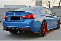 BMW řada 4 F32/F33/F36 2012–2020 Spoiler M4-Style V2 (pro F32, černý lesk) fotografie 1