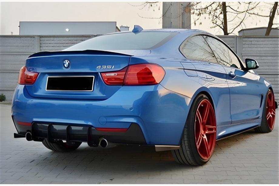 BMW řada 4 F32/F33/F36 2012–2020 Spoiler M4-Style V2 (pro F32, černý lesk) Image