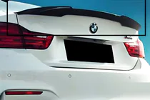 BMW řada 4 F32/F33/F36 2012–2020 Spoiler M4-Style V1 (pro F32, černý lesk) fotografie 1
