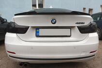 BMW řada 4 F32/F33/F36 2012–2020 Spoiler ve stylu PSM (pro F32, černý lesk) fotografie 9
