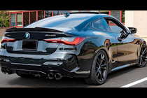 BMW řada 4 G22/23/26 2020– Spoiler ve stylu PSM (pro G22, černý lesk) fotografie 1